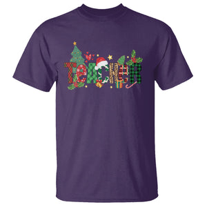 Teacher Christmas T Shirt Merry Xmas Gifts TS02 Purple Printyourwear