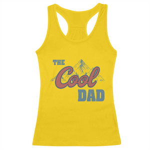 The Cool Dad Racerback Tank Top Fathers Day Gifts TS10 Daisy Print Your Wear