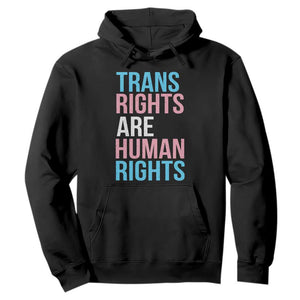 Trans Rights Hoodie Human Rights Transgender Pride Gender Equality TS10 Black Print Your Wear