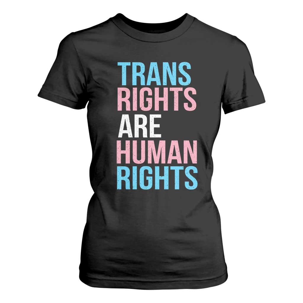 Trans Rights T Shirt For Women Human Rights Transgender Pride Gender Equality TS10 Black Print Your Wear