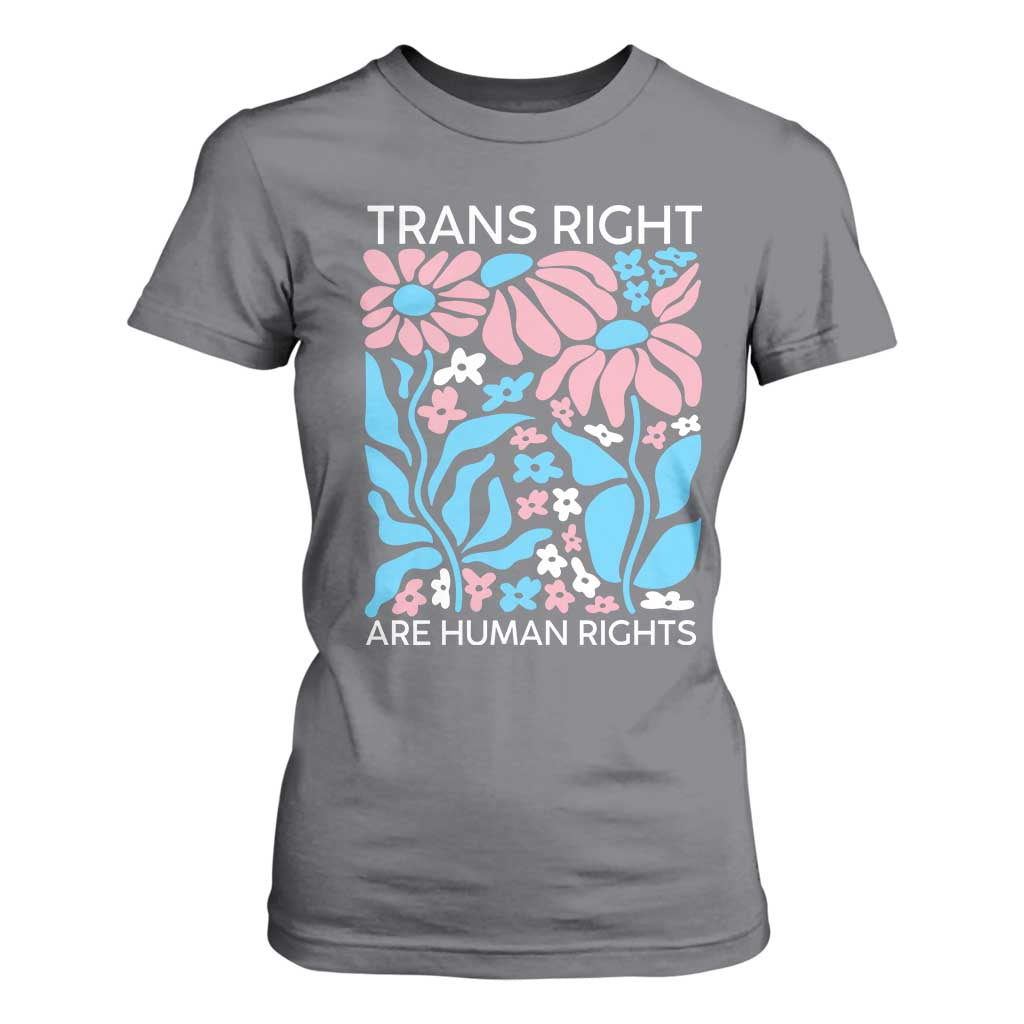 Trans Rights T Shirt For Women Protect Trans Social Justice LGBT TS10 Charcoal Print Your Wear