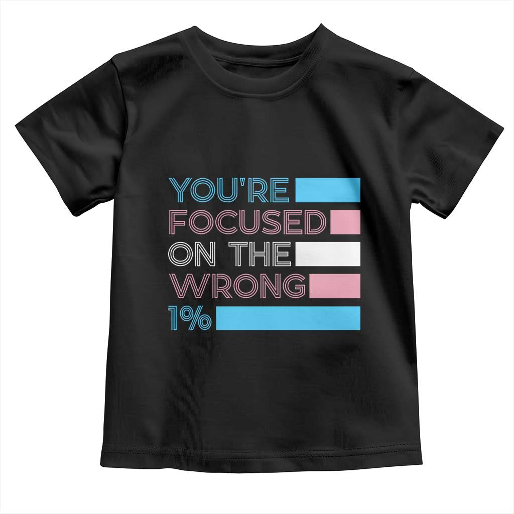 Trans Rights Toddler T Shirt Transgender LGBTQ Queer Pride Ally Social Justice TS10 Black Print Your Wear