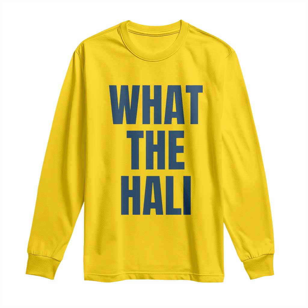 What The Hali Long Sleeve Shirt Indiana Hoosier Funny Basketball Overrated TS02 Daisy Print Your Wear