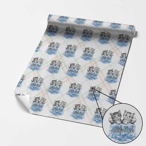 Abolish Ice Wrapping Paper Roll Cute Cat Melting Ice Pro Immigrant TS11 Christmas Plaid Print Your Wear