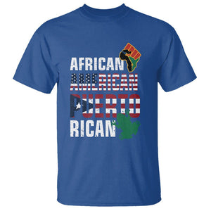 African American Puerto Rican Coqui T Shirt TS09 Royal Blue Print Your Wear