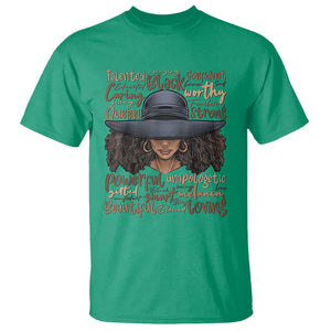 African Black History African American Ladies Juneteenth T Shirt TS01 Irish Green Printyourwear