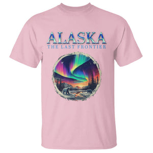 Alaska Aurora T Shirt The Last Frontier Polar Bear TS09 Light Pink Print Your Wear