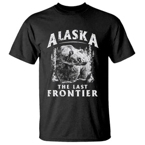 Alaska T Shirt The Last Frontier Vintage Bear Home TS09 Black Print Your Wear