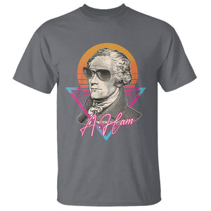 Alexander Hamilton Cool A. Ham Vaporwave T Shirt TS09 Charcoal Print Your Wear