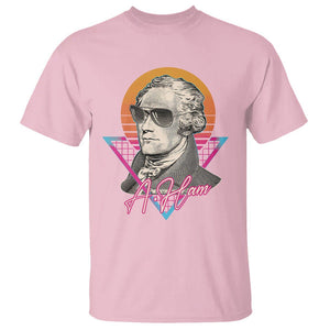 Alexander Hamilton Cool A. Ham Vaporwave T Shirt TS09 Light Pink Print Your Wear