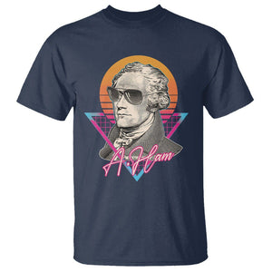 Alexander Hamilton Cool A. Ham Vaporwave T Shirt TS09 Navy Print Your Wear