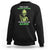 Alien Costume Sweatshirt This Is My Human Costume I'm Really Weird Weirdo TS02 Black Printyourwear