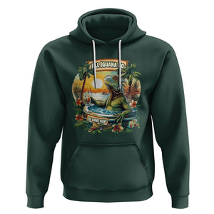 All Iguana Do Is Have Fun Cinco De Mayo Hoodie TS09 Dark Forest Green Printyourwear