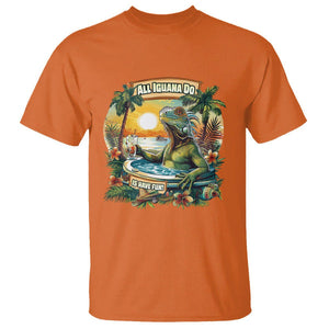 All Iguana Do Is Have Fun Cinco De Mayo T Shirt TS09 Orange Printyourwear