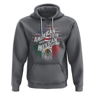 American Grown With Mexican Roots Hoodie TS09 Charcoal Printyourwear