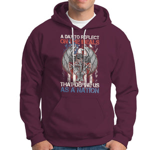 American Patriotic Hoodie A Day To Reflect On The Ideals That Define Us As A Nation TS02 Printyourwear