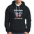 American Patriotic Hoodie God Bless America Land That I Love TS02 Dark Heather Printyourwear