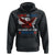 American Patriotic Hoodie Land Of The Free Because Of The Brave TS09 Black Print Your Wear