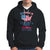 American Patriotic Hoodie Proud America A Country So Great Even Its Haters Won't Leave TS02 Dark Heather Printyourwear