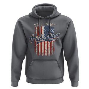 American Patriotic Hoodie This Is My Pride Flag 4th Of July TS09 Charcoal Print Your Wear