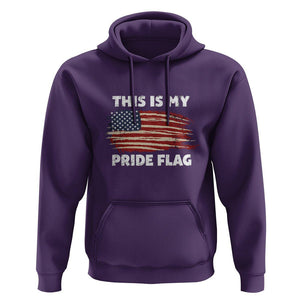 American Patriotic Hoodie This Is My Pride Flag 4th of July US Pride TS02 Purple Print Your Wear