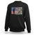 American Patriotic Sweatshirt Faith Family Flag Freedom US Flag Patriot TS02 Dark Heather Printyourwear