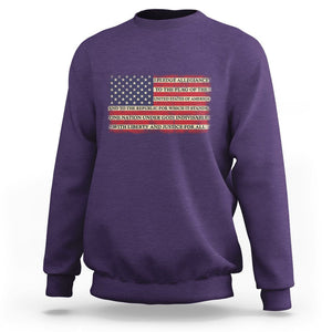 American Patriotic Sweatshirt I Pledge Allegiance To The Flag Of The USA One Nation Under God TS02 Printyourwear