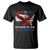 American Patriotic T Shirt Land Of The Free Because Of The Brave TS09 Black Print Your Wear