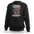 American Veteran Sweatshirt I Walked The Walked So You Could Talk The Talk American Flag TS02 Dark Heather Printyourwear