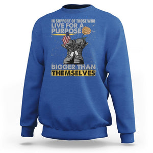 American Veteran Sweatshirt In Support Of Those Who Life For A Purpose Bigger Than Themselves TS02 Printyourwear