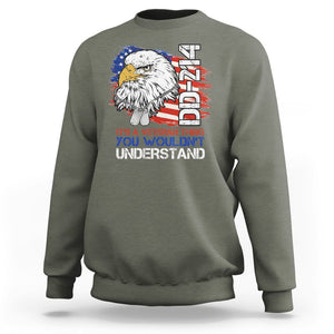 American Veteran Sweatshirt It's A Veteran Thing You Wouldn't Understand US Eagle DD-214 TS02 Printyourwear