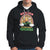 Anti Bullying Hoodie Be Kind Words Don't Rewind Rainbow TS02 Black Printyourwear