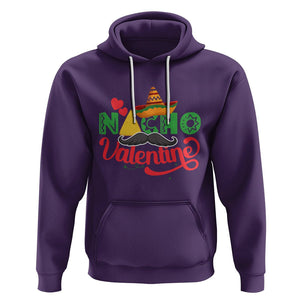 Anti Valentines Day Hoodie Nacho Valentine Mexico Sombrero Mexican TS02 Purple Printyourwear