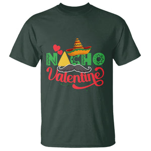 Anti Valentines Day T Shirt Nacho Valentine Mexico Sombrero Mexican TS02 Dark Forest Green Printyourwear