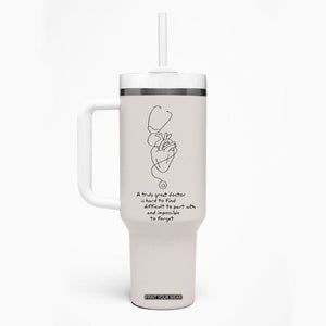 Appreciation Dr Tumbler With Handle A Truly Great Doctor Is Hard To Find Thank You Gifts TB10 Print Your Wear