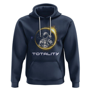 Astronaut Total Solar Eclipse Hoodie Totality Astronomy Lover TS02 Navy Printyourwear