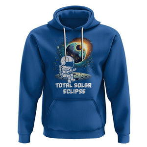 Astronaut Total Solar Eclipse Hoodie TS02 Royal Blue Printyourwear