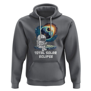 Astronaut Total Solar Eclipse Hoodie TS02 Charcoal Printyourwear