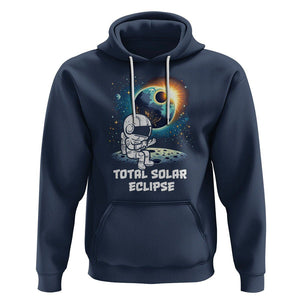 Astronaut Total Solar Eclipse Hoodie TS02 Navy Printyourwear