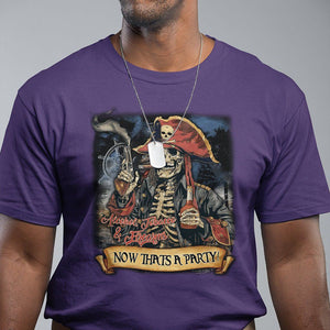 ATF Alcohol Tobacco Firearms Now That's A Party T Shirt TS09 Purple Print Your Wear