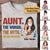 Personalized T Shirt Aunt The Woman The Myth The Bad Influence CTM Youth Custom - Printyourwear