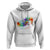 Autism Acceptance Hoodie Accept Understand Love Rainbow Infinity With Butterfly Feathers TS01 White Printyourwear