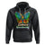 Autism Acceptance Hoodie Embrace Neurodiversity Rainbow Spectrum TS02 Black Printyourwear