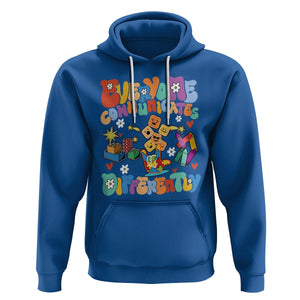 Autism Acceptance Sped Teacher Hoodie Everyone Communicates Differently Special Education TS02 Royal Blue Printyourwear