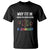 Autism Acceptance T Shirt Why Fit In When You Were Born To Stand Out Puzzle Piece Heart TS02 Black Printyourwear