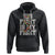 Autism Awarenees Hoodie His Fight Is My Fight Puzzle Ribbon TS01 Black Printyourwear