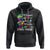 Autism Awarenes Hoodie I'll Support Autism Every Where TS01 Black Printyourwear