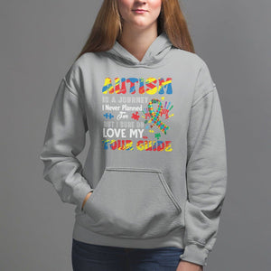 Autism Awareness Hoodie Autism Is A Journey I Never Planned For But I Sure Do Love My Tour Guide TS09 Sport Gray Printyourwear