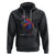 Autism Awareness Hoodie Colorful Sunflower With Bird Spectrum Ribbon TS01 Black Printyourwear