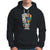 Autism Awareness Hoodie His Fight is My Fight Jigsaw Puzzle Boxing Glove TS01 Black Printyourwear